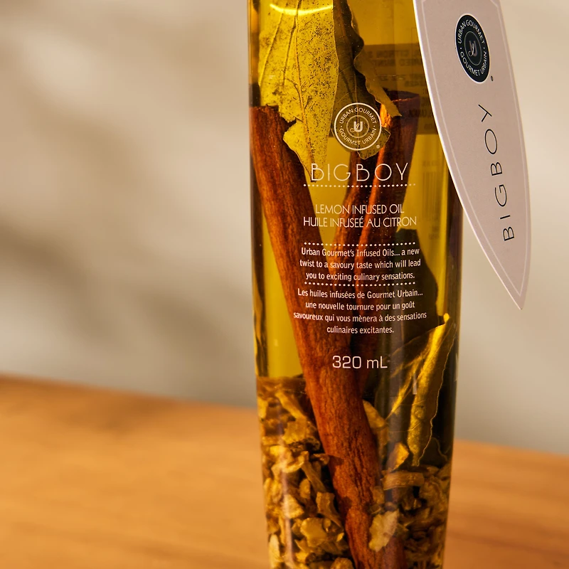 Big Boy huile de tournesol infusée au citron - 320 ml