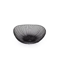 Meo Black Oval Basket