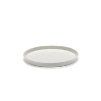 Cena Medium Porcelain High Plates, Set of 4
