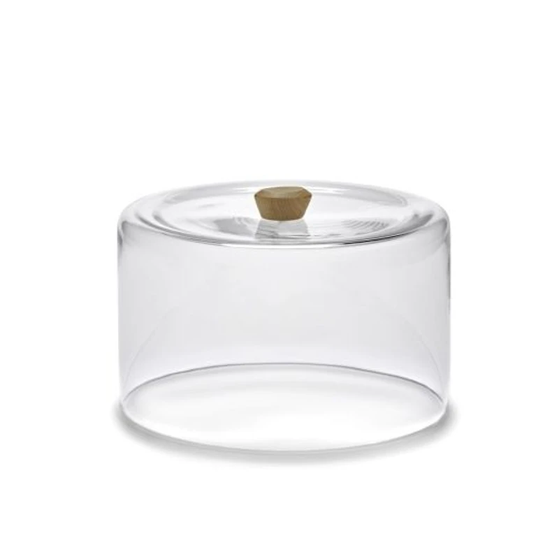 Cloche à gâteau en verre Dune