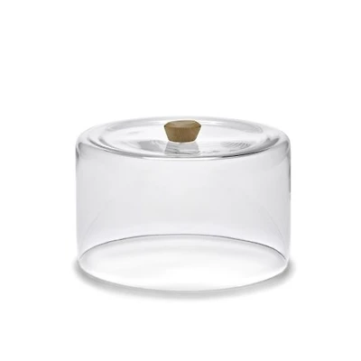 Cloche à gâteau en verre Dune