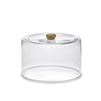 Cloche à gâteau en verre Dune