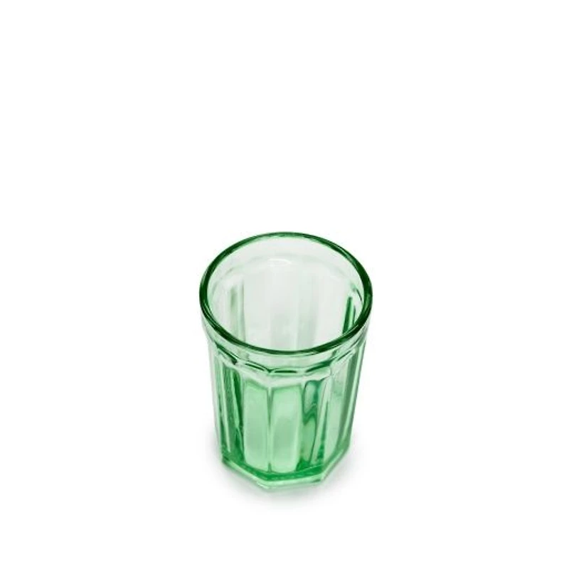 Verres verts Fish & Fish, ensemble de 4