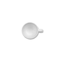 Passe-Partout Matte White Espresso Cups, Set of 4