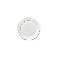 Sergio Herman White Silhoutte Breakfast  Plates, Set of 4