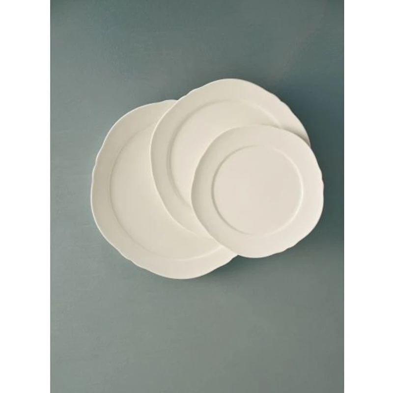 Sergio Herman White Silhoutte Breakfast Plates, Set of 4