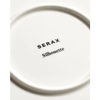 Sergio Herman White Silhoutte Breakfast  Plates, Set of 4