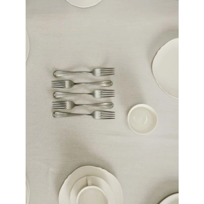 Assiettes à dessert blanches Silhouette par Sergio Herman, ensemble de 4