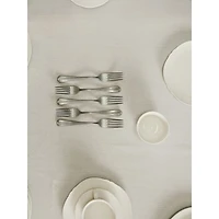 Assiettes à dessert blanches Silhouette par Sergio Herman, ensemble de 4