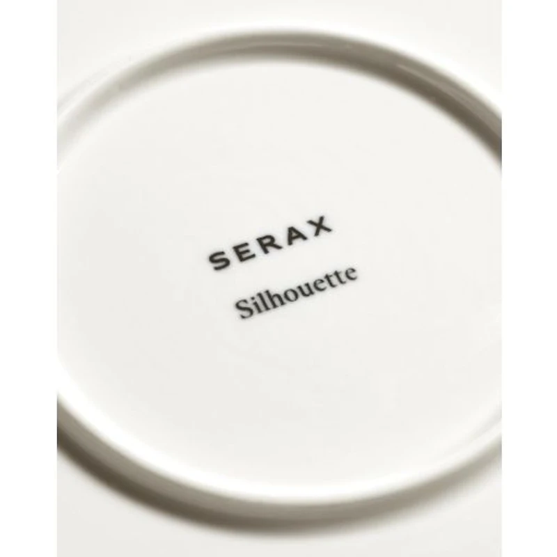 Sergio Herman White Silhoutte Dinner Plates, Set of 4
