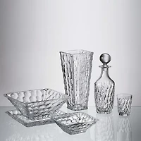 Crystal Bohemia Marble Rectangular Plate 26 cm by Brillant
