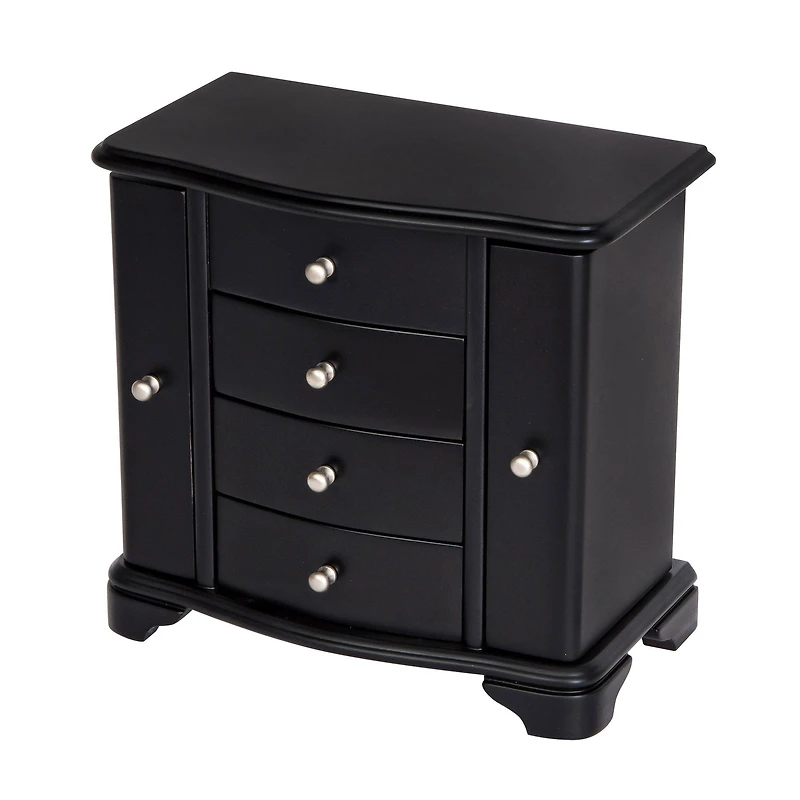 Mele and Co Kennedy Finish Wooden Jewellery Box - Java