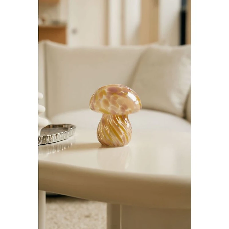 Lampe champignon à dessus ouvert – Chubby – Rose