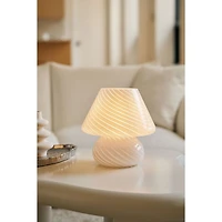 Open Top Mushroom Lamp - White
