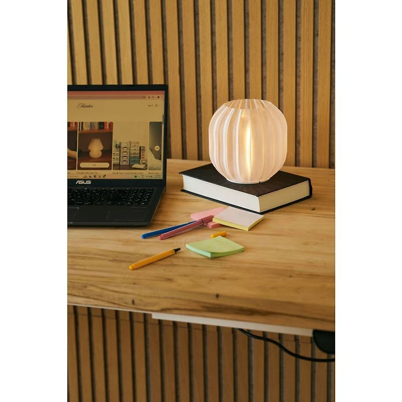 3D Printed Lantern Lamp - Silk Mesh