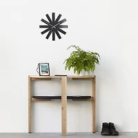 Umbra Ribbon Horloge murale - Noir