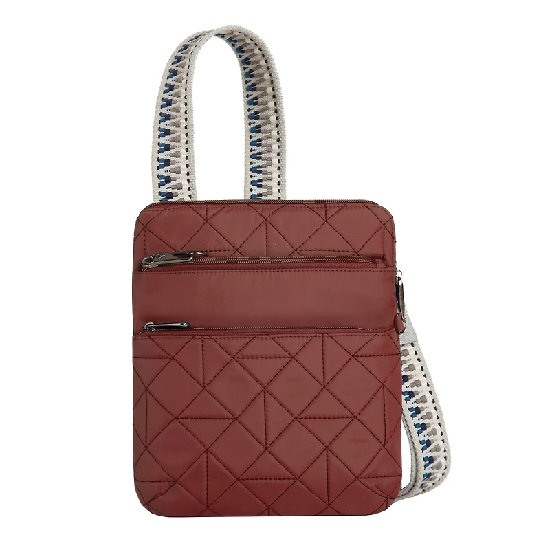Travelon Anti-Theft Boho Slim Bag - Paprika