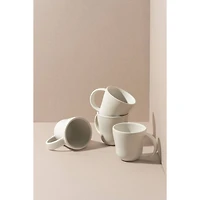 Set of 4 Osun Coffee Mugs 10 oz - Matte White