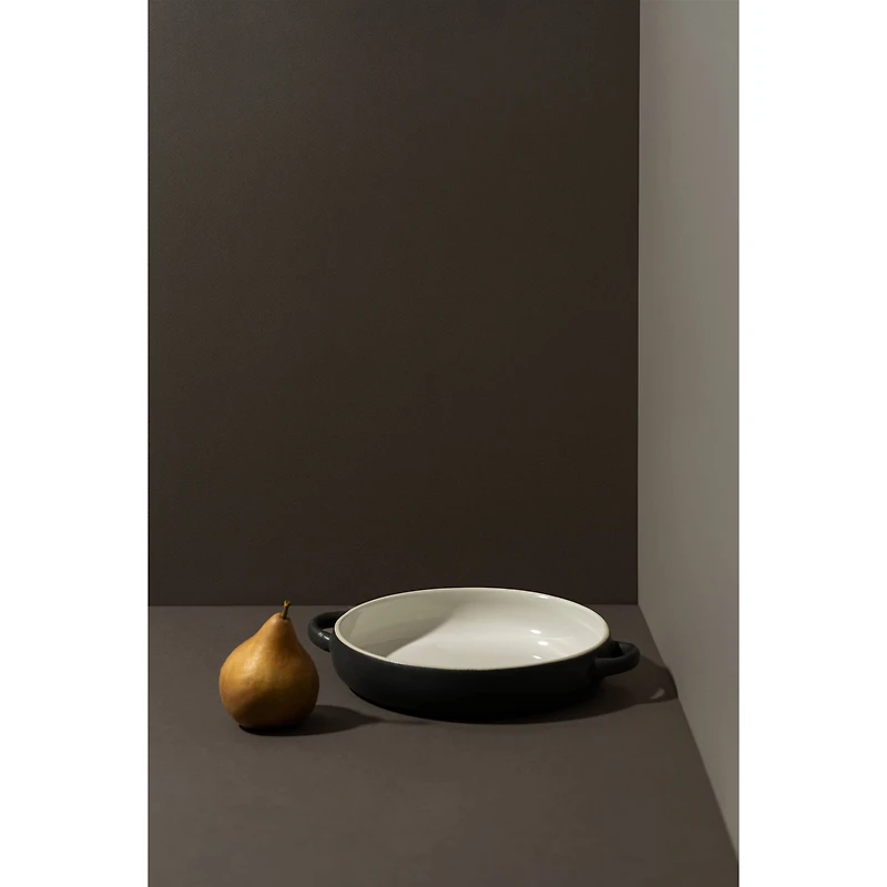 Ensemble de 4 assiettes de table avec poignées