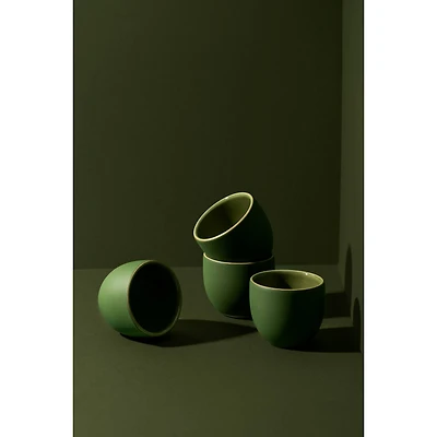 Set of 4 Dadasi Coffee Cups - Green