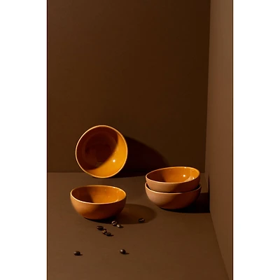Ensemble de 4 bols à condiments Dadasi - Terracotta