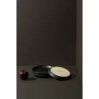 Ensemble de 4 assiettes plates Edan 13 cm