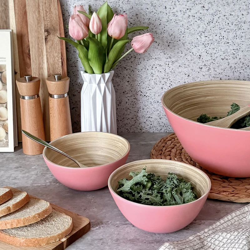 Small Deep Bowl 12" - Pink