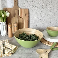 Large Deep Bowl 12" - Green