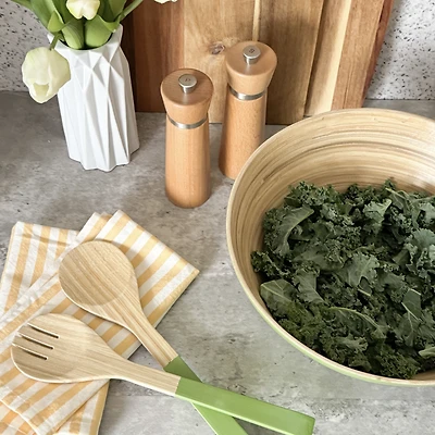 Salad Servers, 2 pieces - Green