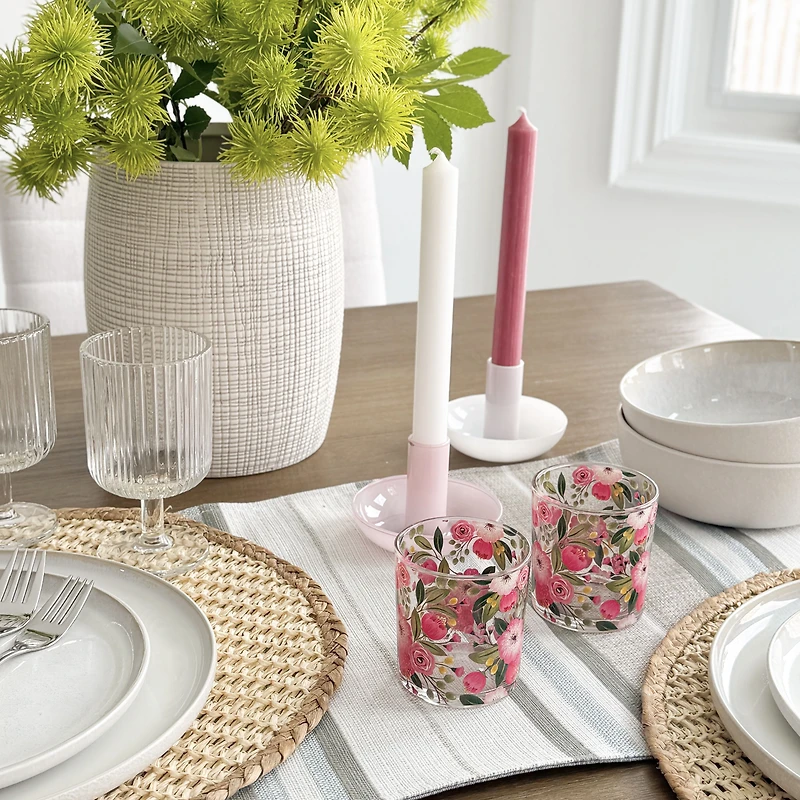 Pastel Florals Bougeoir, assorti