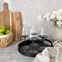  Brillant  Gem Onyx Verre à vin, ensemble 4 - 540 ml