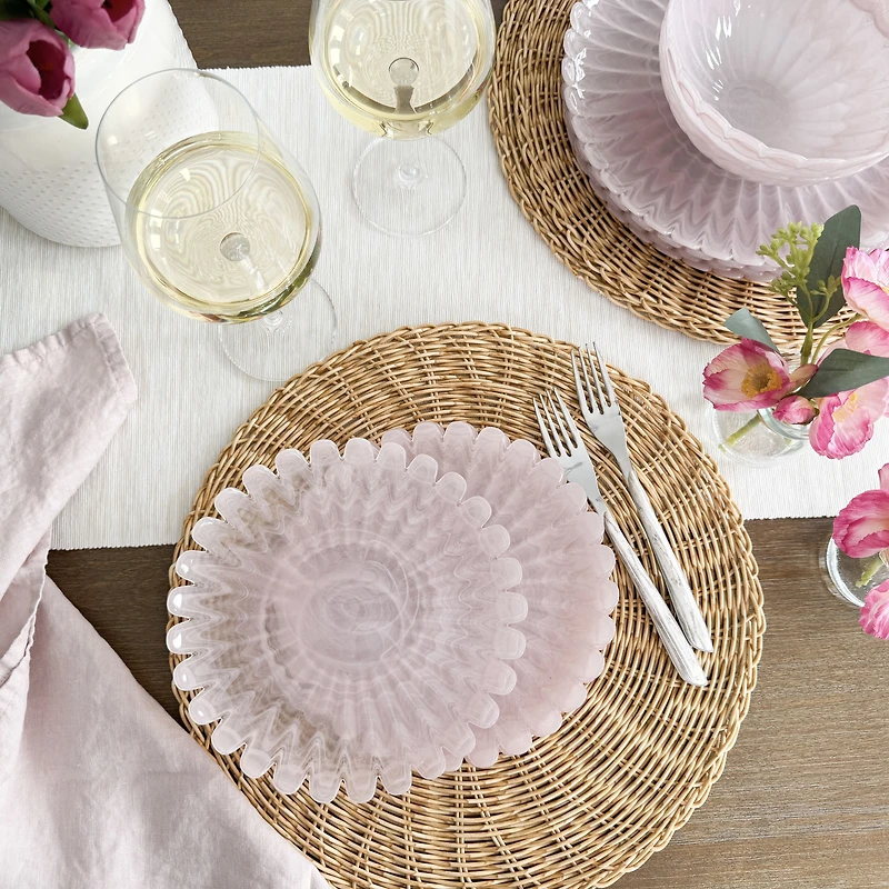 Rola Salad Plate, 22cm - Pink