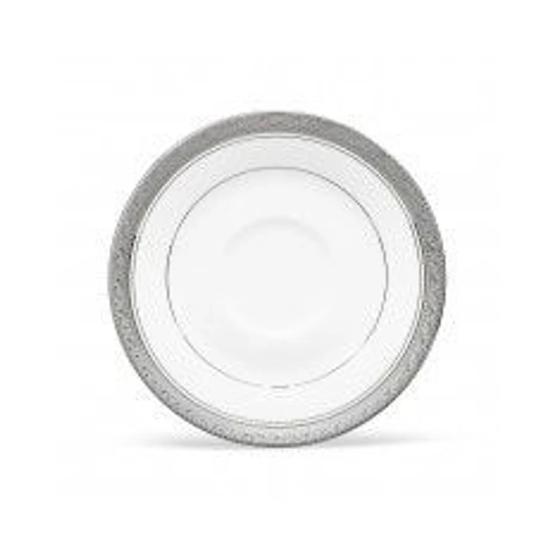 Crestwood Platinum Saucer by Noritake