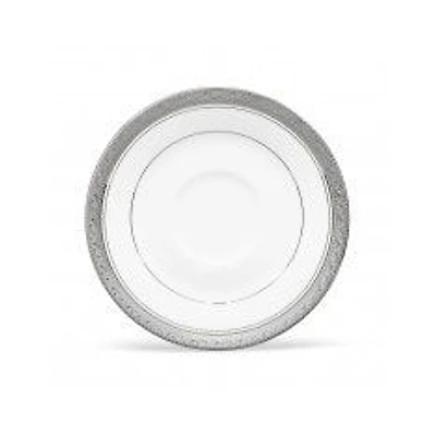 Crestwood Platinum Saucer by Noritake