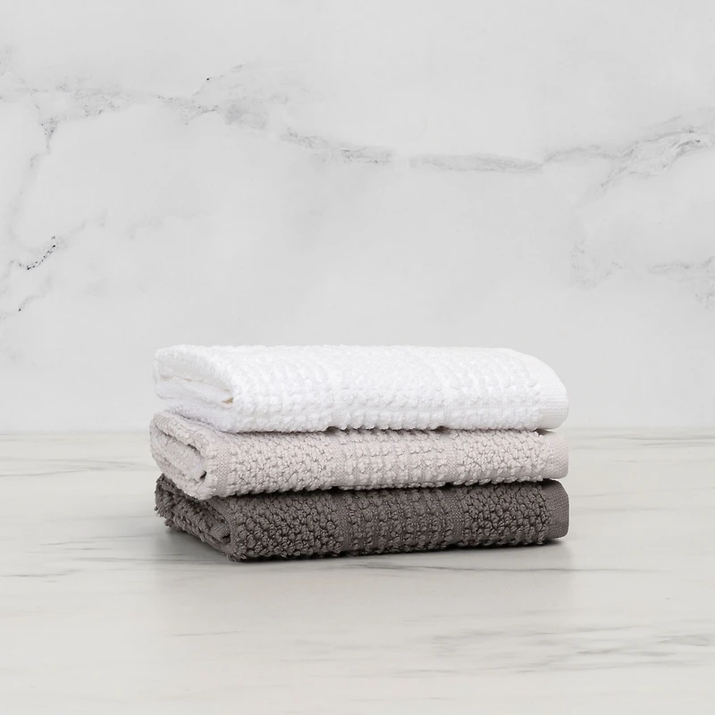 Cooper Débarbouillette - Blanc/Gris