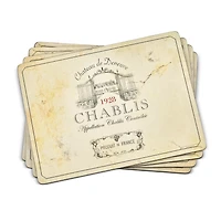 Set of 4 Vin De France Placemats by Pimpernel