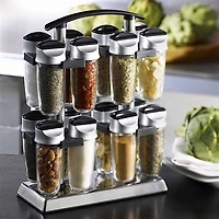 Trudeau Quad Carousel Spice Rack
