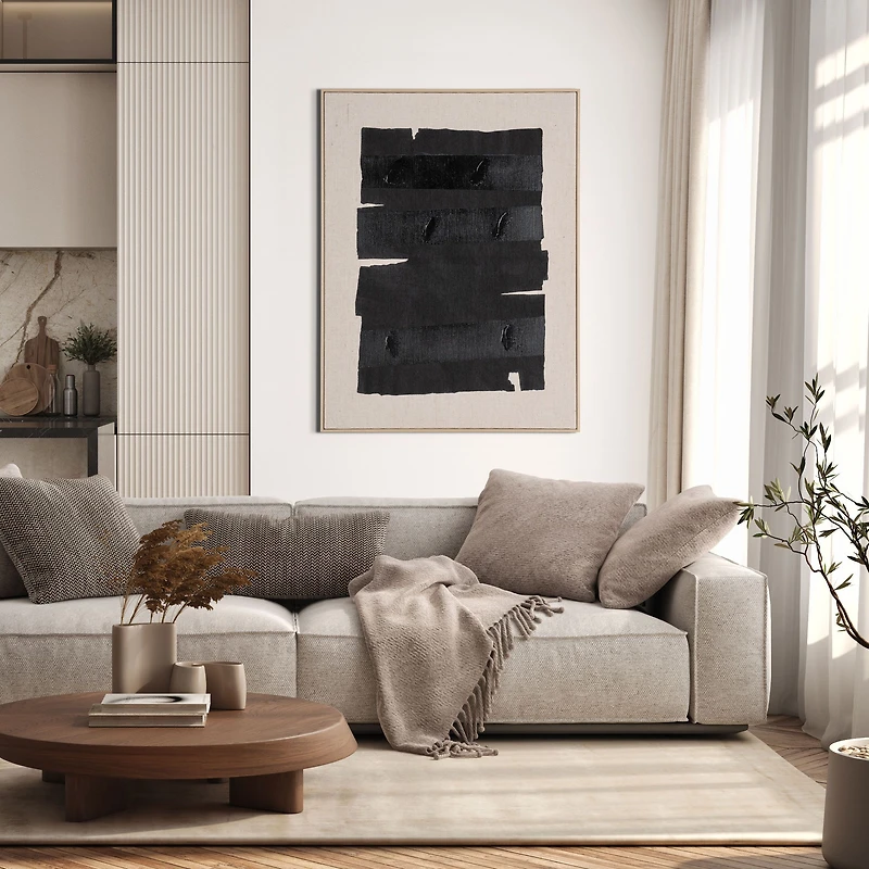 Echoes of Shadows I Hand painted Canvas