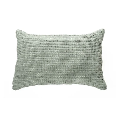 Spirit Waffle Cotton Decorative Pillow Sham