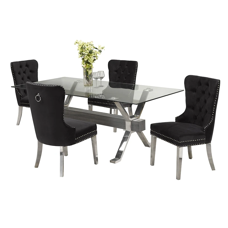 Edensaw 5-Piece Dining Set 70