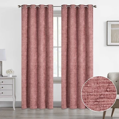 Honeycomb Rideau à œillets Jacquard