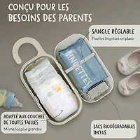 Keepigo Organisateur pour couches - Beige