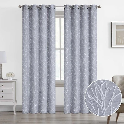 Versa Jacquard Grommet Curtain