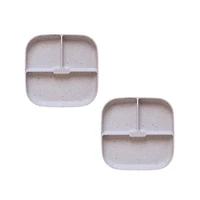 Minika Plate with Suction, Pack of 2