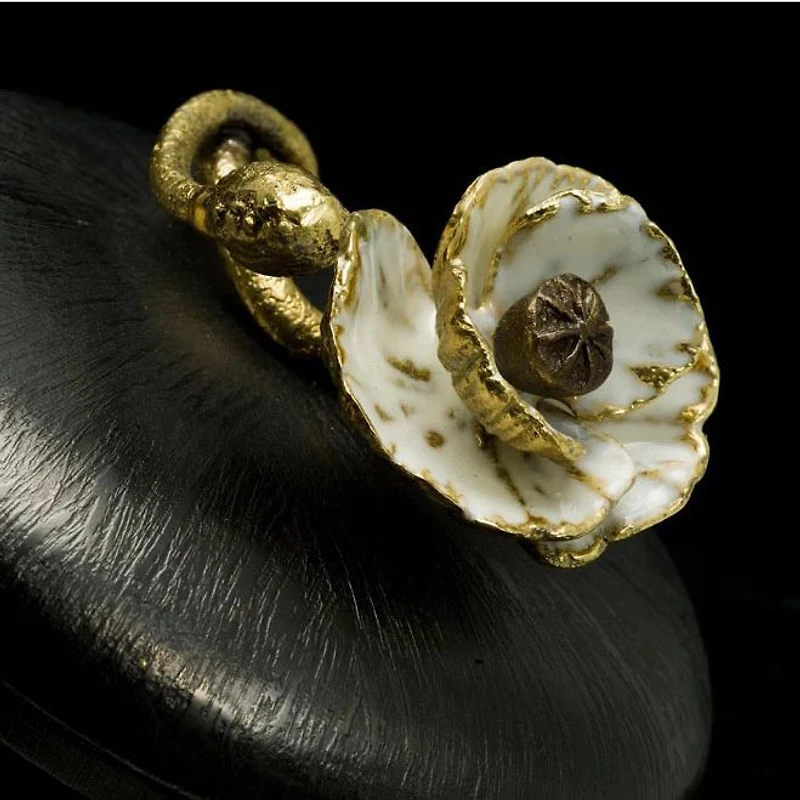 Michael Aram Anemone Covered Candy Dish