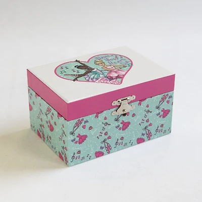 Boîte à Bijoux de Ballet Barbie Treasure par Mele and Co