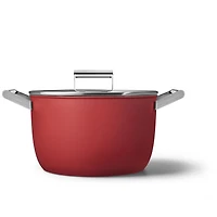 Smeg 50's Retro Style Casserole Dish with Lid - 26cm