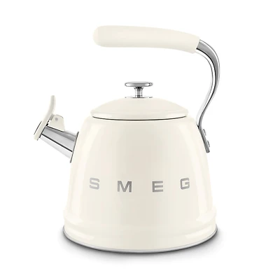 Smeg Bouilloire sifflante 2,3 L style rétro années 50