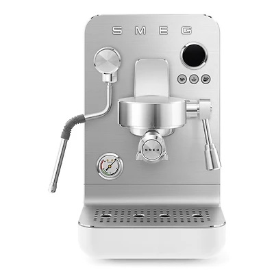Smeg 50's Retro Style Mini-Pro Manual Espresso Machine with Steam Wand