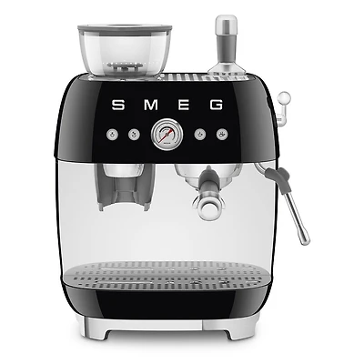 Smeg 50's Retro Style Espresso Manual Cofffee Machine with Grinder